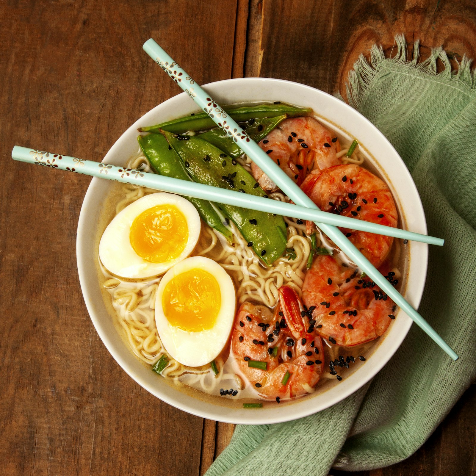 Tigela de tonkotsu ramen