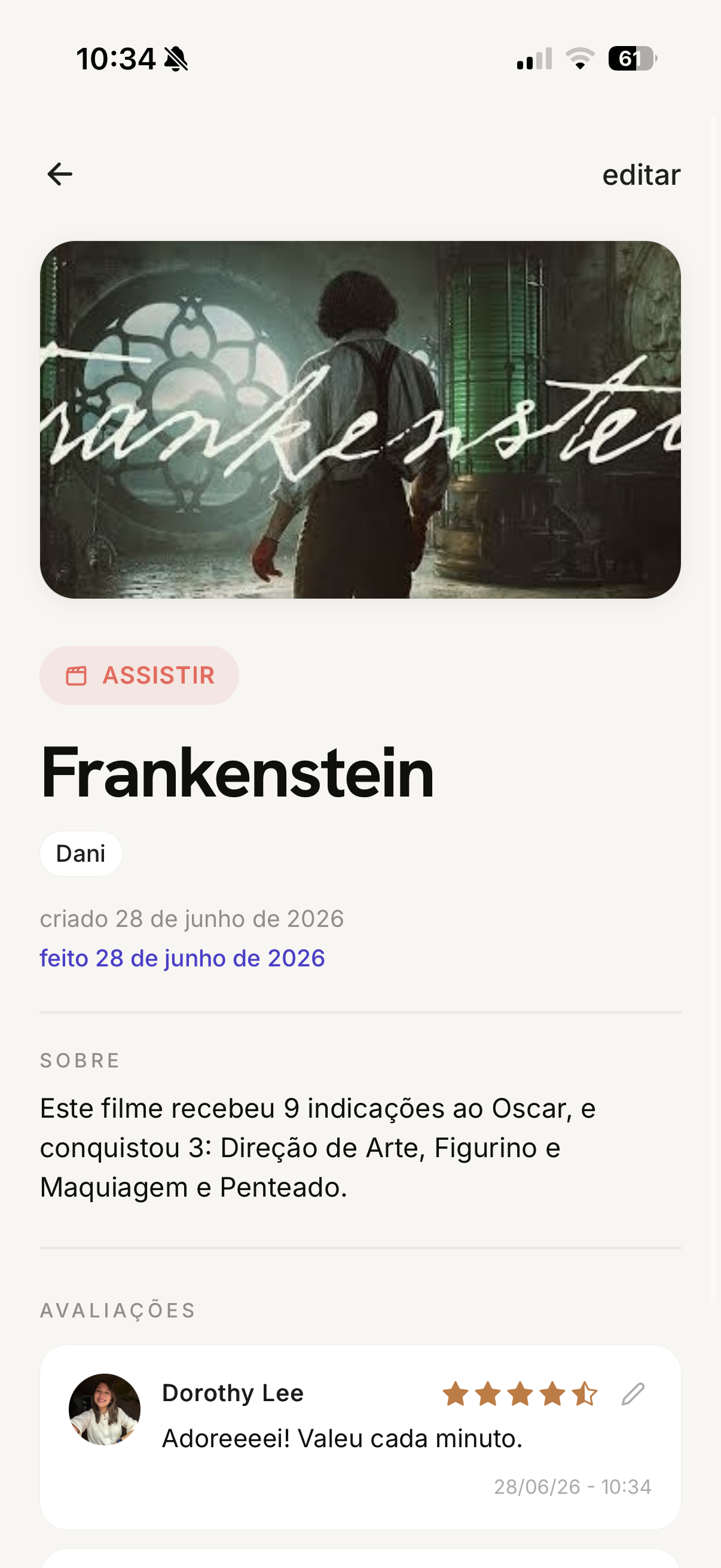 App Quissá — quissá vivido, com avaliações